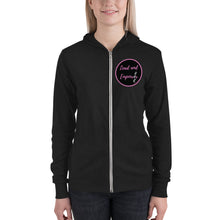 Load image into Gallery viewer, Lead and Empower Her Unisex zip hoodie