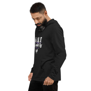 Greatest Of All Time Mentality- Unisex Lightweight Hoodie