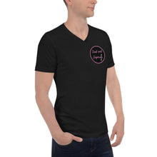 Load image into Gallery viewer, Lead and Empower Her Unisex Short Sleeve V-Neck T-Shirt